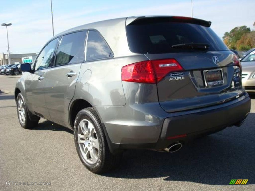 2007 MDX  - Nimbus Gray Metallic / Ebony photo #4