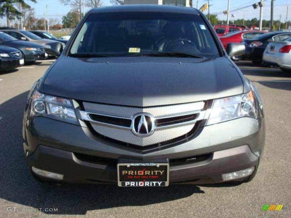 2007 MDX  - Nimbus Gray Metallic / Ebony photo #9