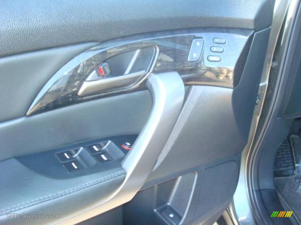 2007 MDX  - Nimbus Gray Metallic / Ebony photo #18