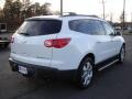 2009 Summit White Chevrolet Traverse LTZ AWD  photo #4