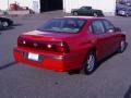 2002 Bright Red Chevrolet Impala   photo #4