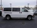 Summit White - Express LS 3500 Passenger Van Photo No. 3