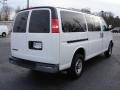 Summit White - Express LS 3500 Passenger Van Photo No. 4