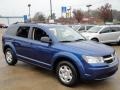 2010 Deep Water Blue Pearl Coat Dodge Journey SE  photo #3