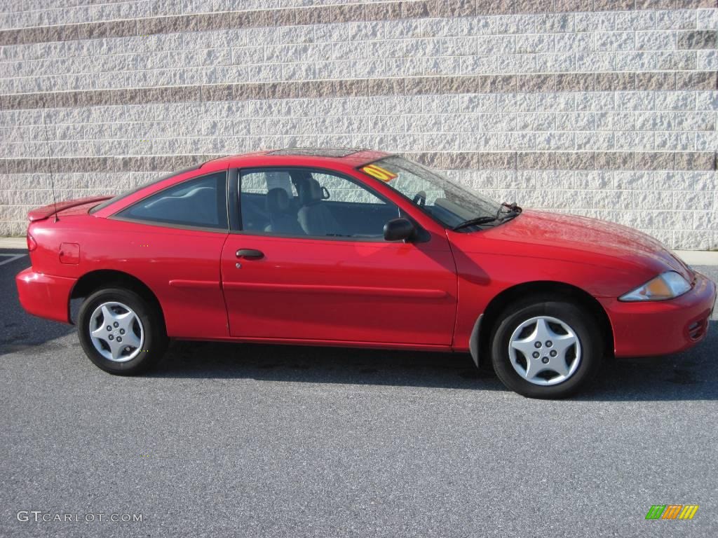 Bright Red Chevrolet Cavalier