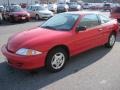 2001 Bright Red Chevrolet Cavalier Coupe  photo #3