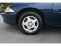 2002 Indigo Blue Metallic Chevrolet Cavalier Coupe  photo #9