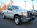 2010 Ingot Silver Metallic Ford F150 XL Regular Cab  photo #1