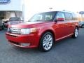 2010 Red Candy Metallic Ford Flex SEL EcoBoost AWD  photo #6