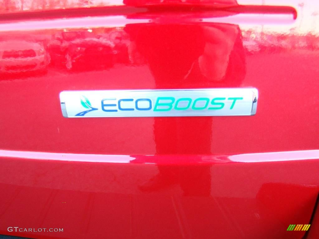 2010 Flex SEL EcoBoost AWD - Red Candy Metallic / Medium Light Stone photo #18