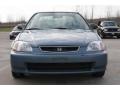 1996 Cyclone Blue Metallic Honda Civic LX Sedan  photo #2