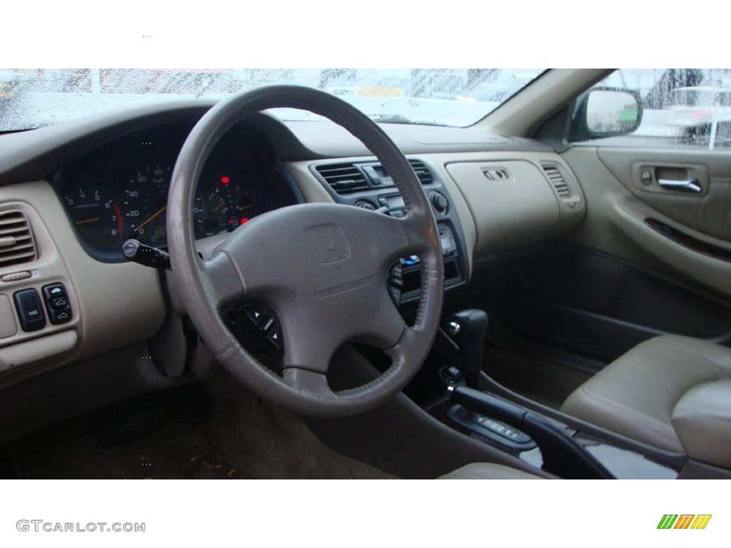 1999 Accord EX V6 Sedan - Dark Emerald Pearl / Ivory photo #5