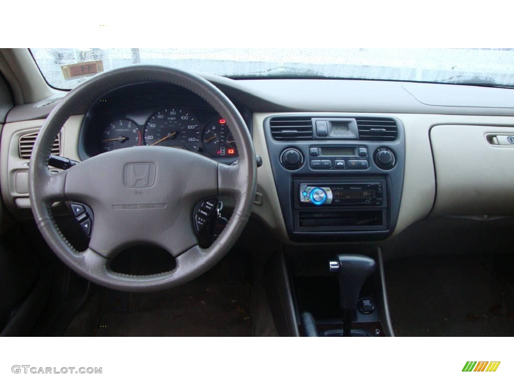 1999 Accord EX V6 Sedan - Dark Emerald Pearl / Ivory photo #7
