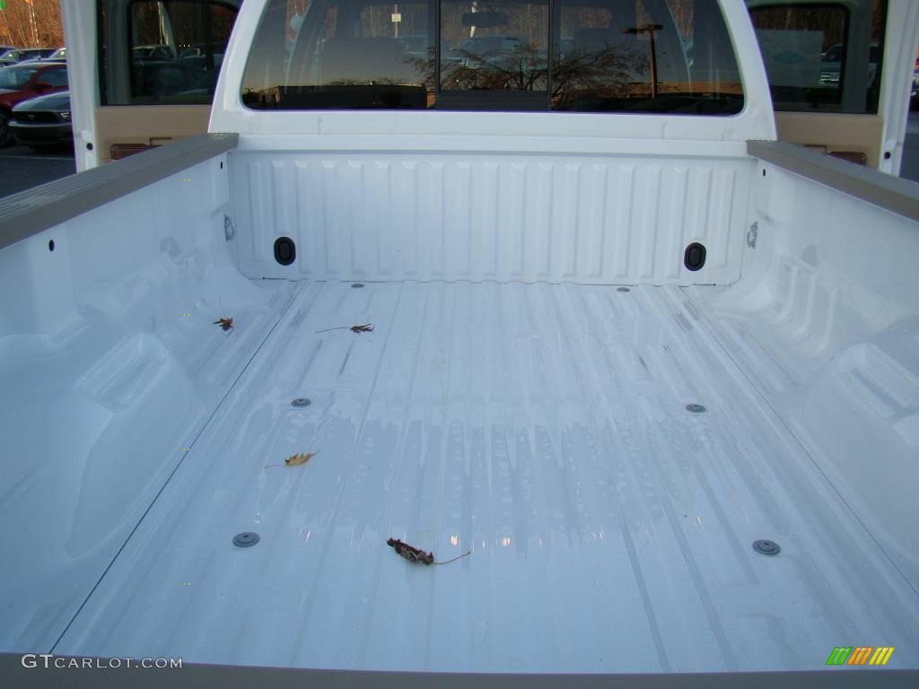 2010 F350 Super Duty King Ranch Crew Cab 4x4 - Oxford White / Chaparral Leather photo #10