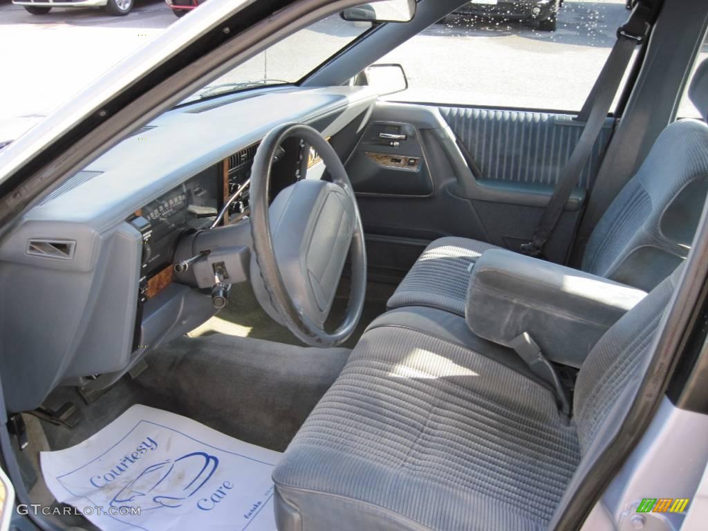 1994 Century Special Sedan - Light Adriatic Blue Metallic / Gray photo #5