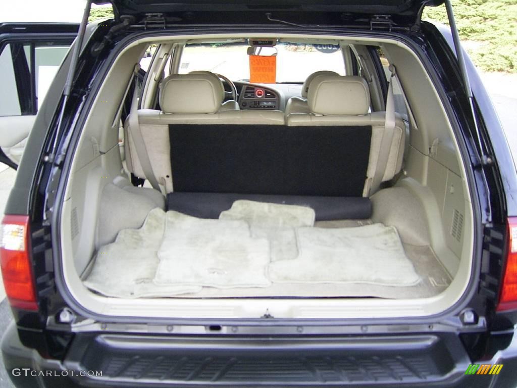 2003 QX4 4x4 - Black Obsidian / Stone Beige photo #12