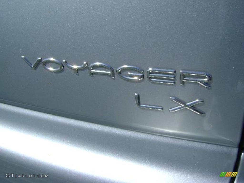 2003 Voyager LX - Bright Silver Metallic / Taupe photo #9