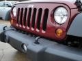 2010 Red Rock Crystal Pearl Jeep Wrangler Sport 4x4  photo #11