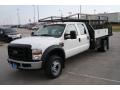 Oxford White - F450 Super Duty XL Crew Cab Chassis Photo No. 8