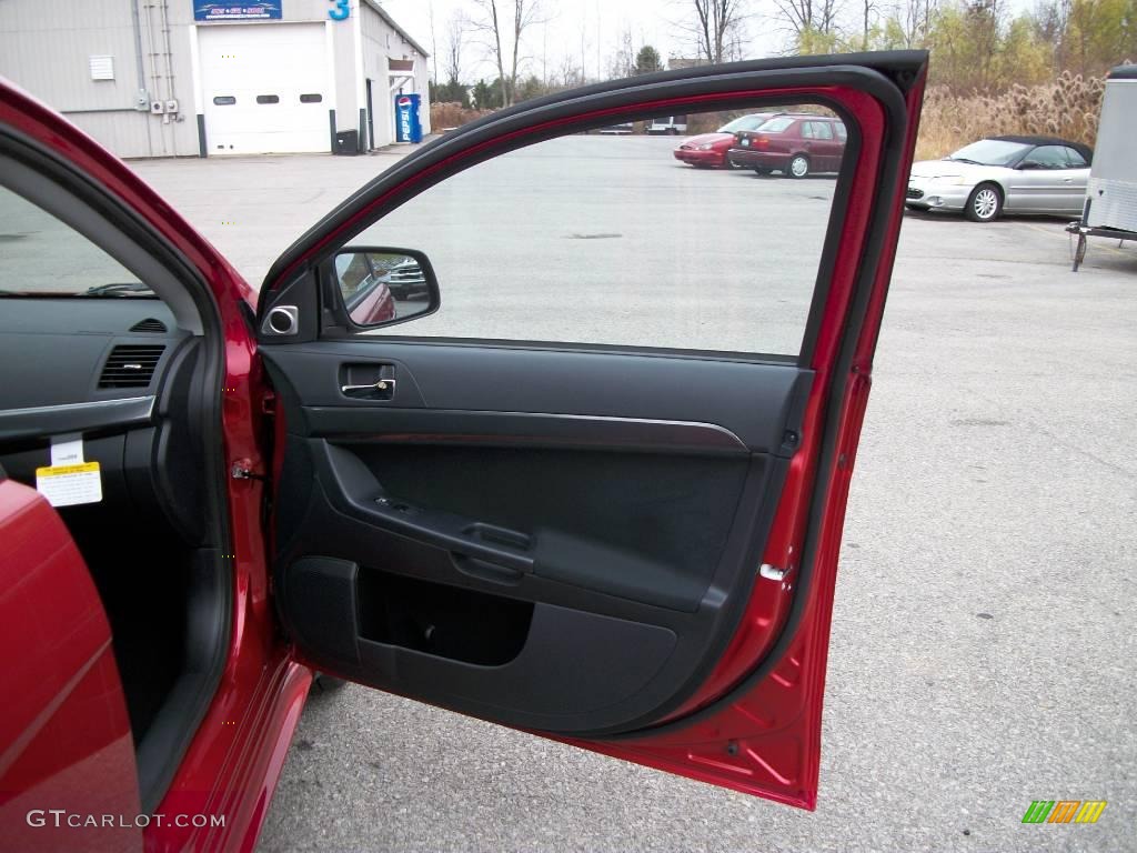 2010 Lancer GTS - Rally Red Metallic / Black photo #18