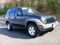 2006 Deep Beryl Green Pearl Jeep Liberty CRD Sport 4x4  photo #3