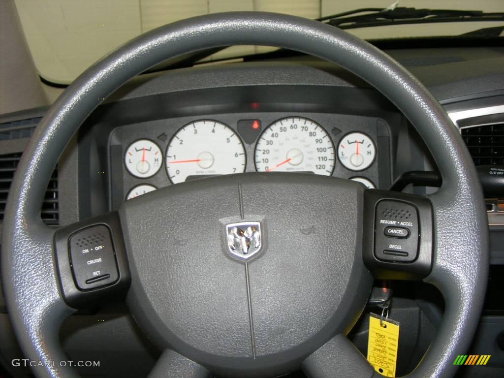 2007 Ram 1500 SLT Regular Cab - Inferno Red Crystal Pearl / Medium Slate Gray photo #8