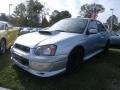 Platinum Silver Metallic - Impreza WRX STi Photo No. 2