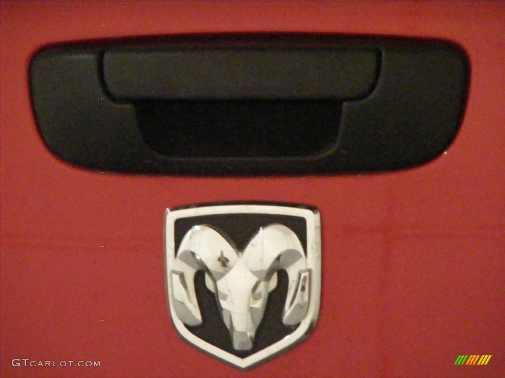 2007 Ram 1500 SLT Regular Cab - Inferno Red Crystal Pearl / Medium Slate Gray photo #28