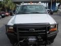 2001 Oxford White Ford F350 Super Duty XL SuperCab 4x4 Chassis  photo #2