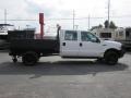 2001 Oxford White Ford F350 Super Duty XL SuperCab 4x4 Chassis  photo #8