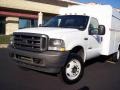 Oxford White - F550 Super Duty XL Regular Cab Chassis Utility Photo No. 2