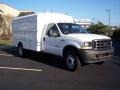 Oxford White - F550 Super Duty XL Regular Cab Chassis Utility Photo No. 18