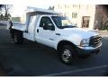 2004 Oxford White Ford F550 Super Duty XL Regular Cab 4x4 Chassis  photo #7
