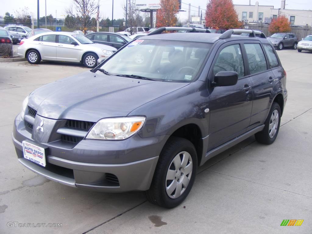 2006 Outlander LS - Graphite Gray Pearl / Charcoal photo #4