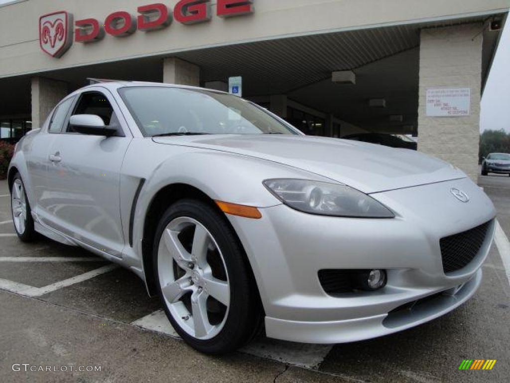 2004 RX-8 Grand Touring - Sunlight Silver Metallic / Black photo #1