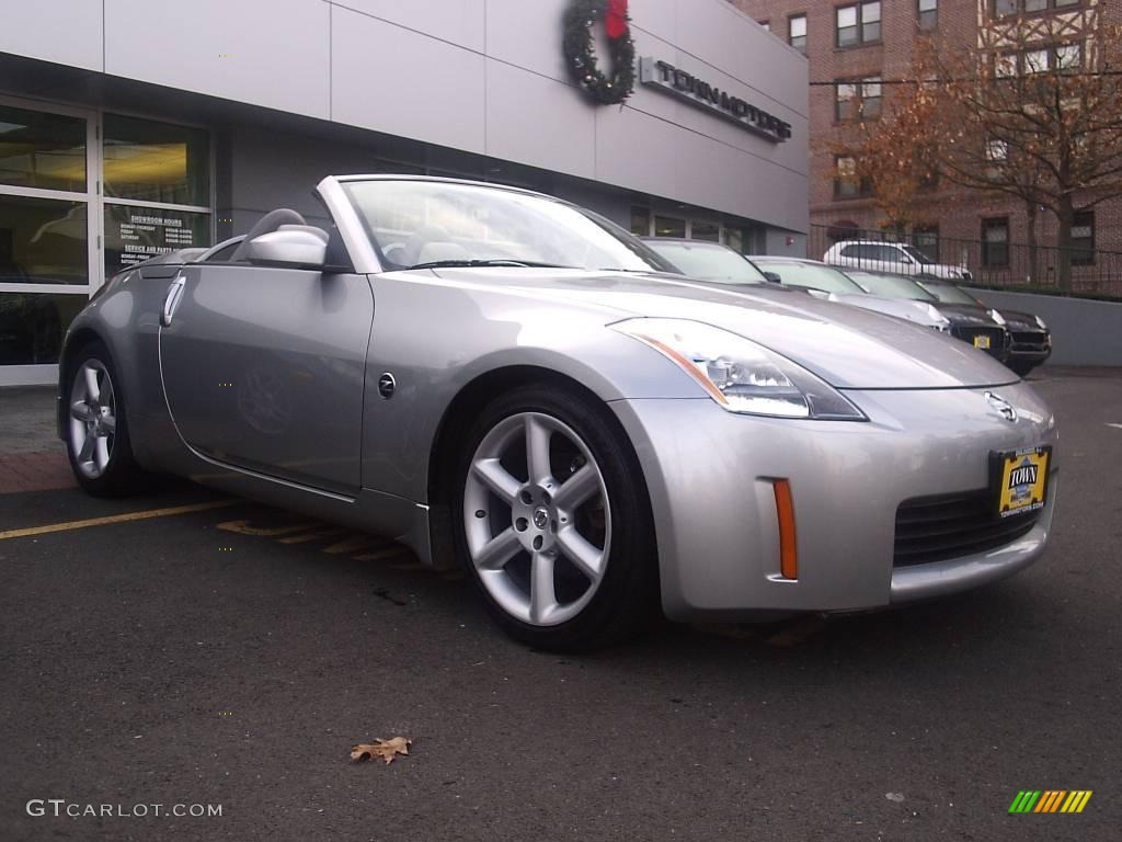 2005 350Z Touring Roadster - Chrome Silver Metallic / Frost photo #1