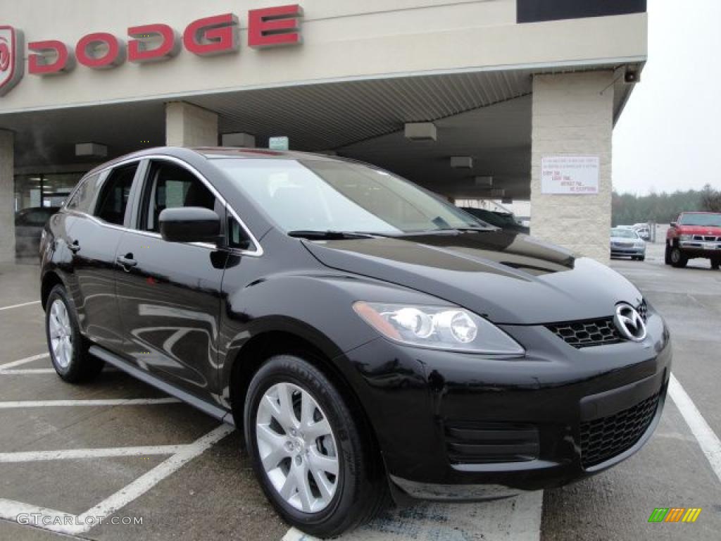 2007 CX-7 Sport - Brilliant Black / Black photo #1