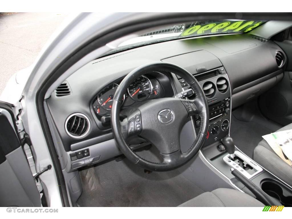 2008 MAZDA6 i Touring Sedan - Silver Metallic / Gray photo #11