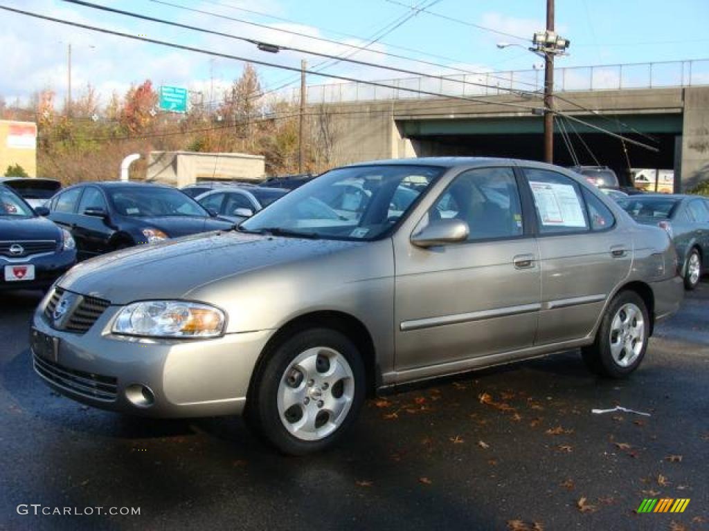 2006 Sentra 1.8 S - Radium Metallic / Taupe Beige photo #1