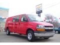 2010 Victory Red Chevrolet Express 2500 Moving Van  photo #3