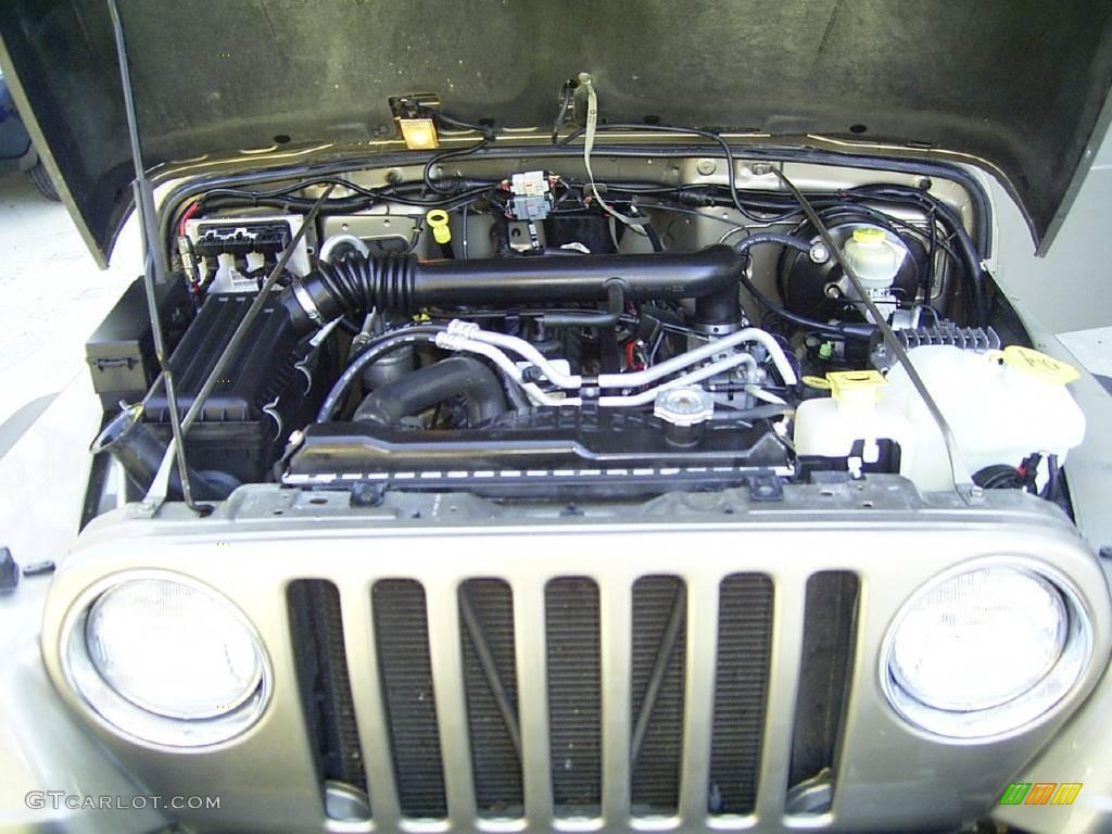2004 Wrangler Unlimited 4x4 - Light Khaki Metallic / Dark Slate Gray photo #19