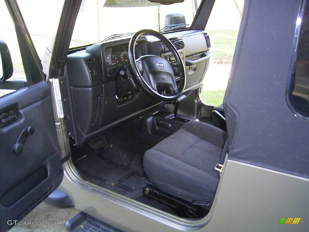 2004 Wrangler Unlimited 4x4 - Light Khaki Metallic / Dark Slate Gray photo #24