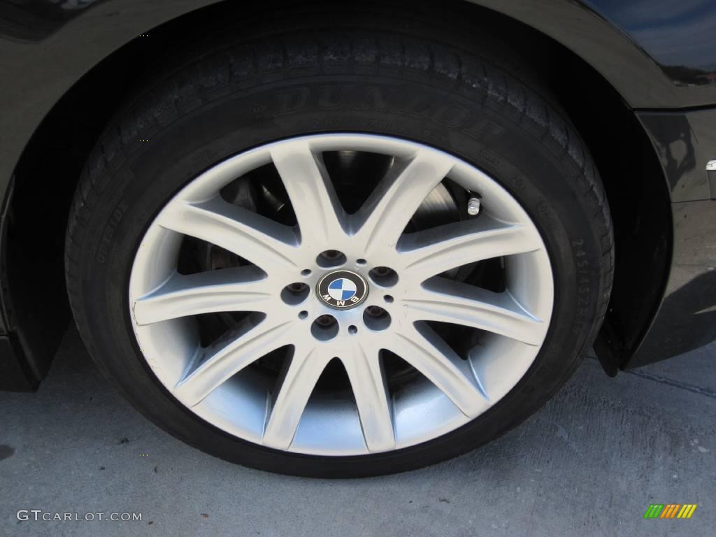 2003 7 Series 745Li Sedan - Black Sapphire Metallic / Basalt Grey/Flannel Grey photo #16