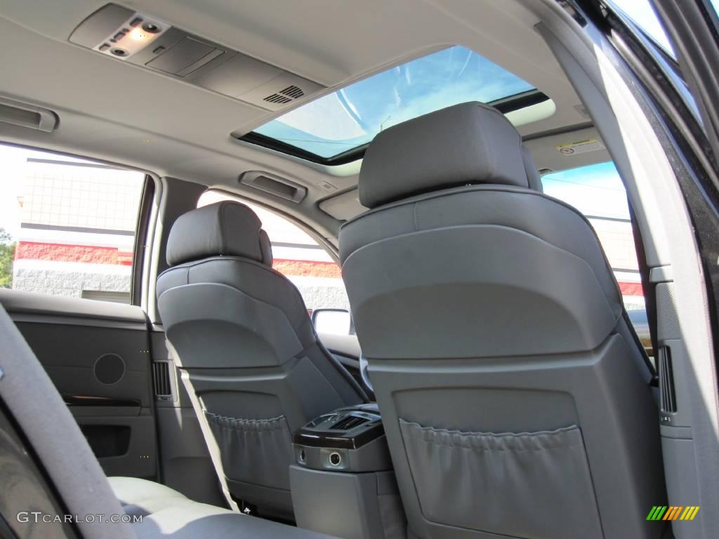 2003 7 Series 745Li Sedan - Black Sapphire Metallic / Basalt Grey/Flannel Grey photo #26