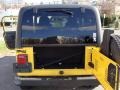 2004 Solar Yellow Jeep Wrangler X 4x4  photo #23