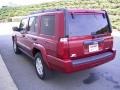 2006 Inferno Red Pearl Jeep Commander 4x4  photo #2