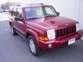 2006 Inferno Red Pearl Jeep Commander 4x4  photo #5