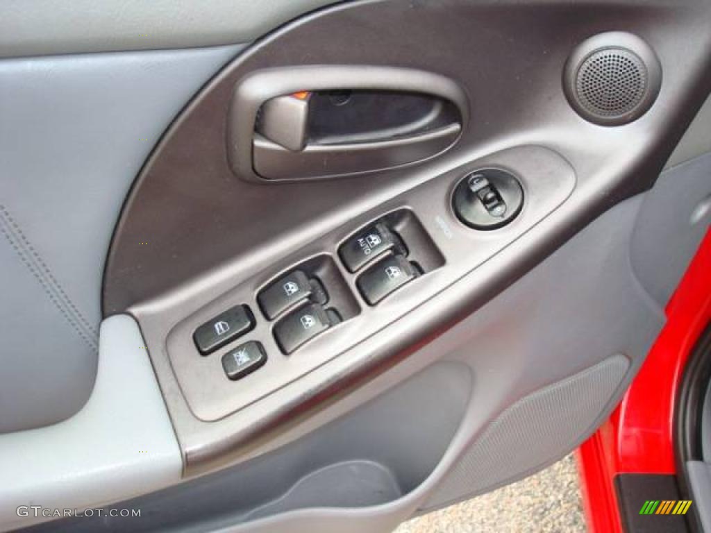 2004 Elantra GT Sedan - Rally Red / Dark Gray photo #13