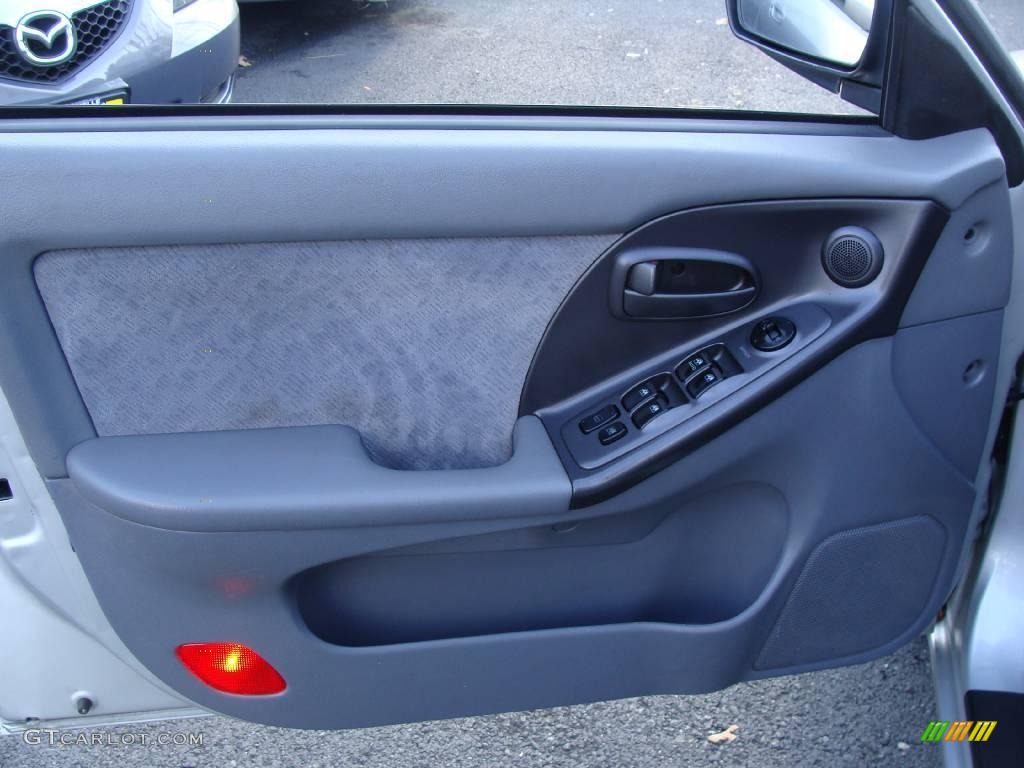 2006 Elantra GLS Sedan - Sterling Silver / Gray photo #11