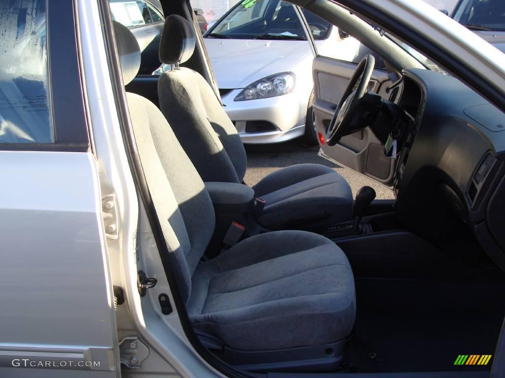 2006 Elantra GLS Sedan - Sterling Silver / Gray photo #16